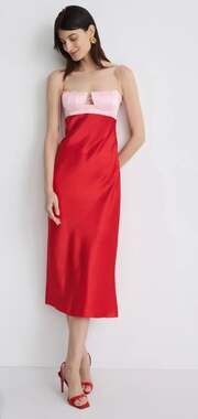 Anna October Atena Midi Dress Women Size S